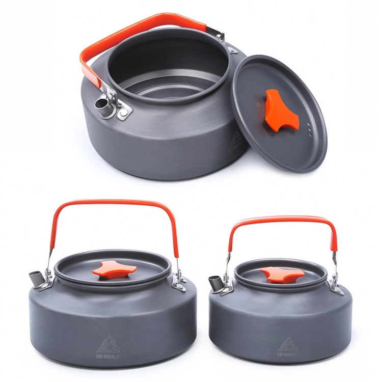 Hewolf HW-1782 Outdoor Kettle Pot Camping Tea Portable Kettle Cookware Pot, Capacity:, 1.05L, 1.6L