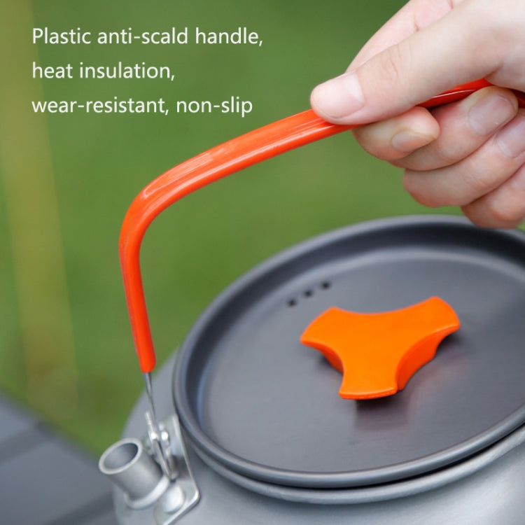 Hewolf HW-1782 Outdoor Kettle Pot Camping Tea Portable Kettle Cookware Pot, Capacity:, 1.05L, 1.6L