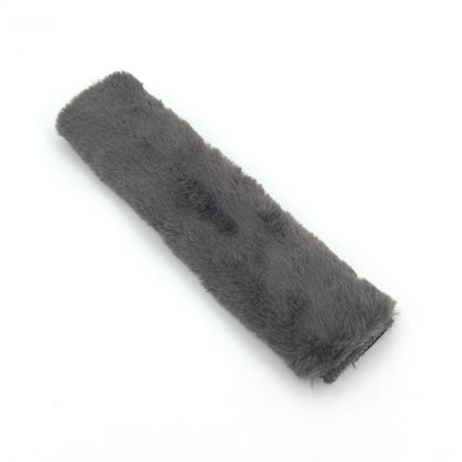 2 Pairs Fleece-like Safety Belt Cover Car Plush Safety Belt Cover, Black, Grey, Brown, Coffee, Deep Purple, Red, Light Pink, Blue, Light Grey, Light Purple