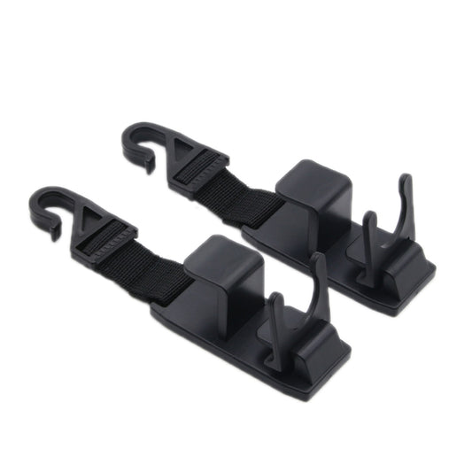 2 Packs SHUNWEI SD-2510 Car Headrest Multifunctional Storage Hook With Beverage Hook, With Beverage Hook
