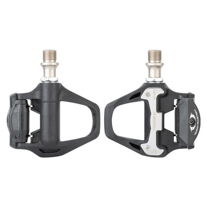 1 Pair PROMEND PD-R97P Bicycle Self-Locking Pedal Road Bike Nylon Lock Pedal SPD System Cassette Palin Pedal, PD-R97P