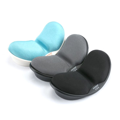 Jincomso V1C Slow Rebound Wristband Mouse Pad Ergonomic Memory Foam Mechanical Keyboard Hand Rest, Black, Blue, Gray