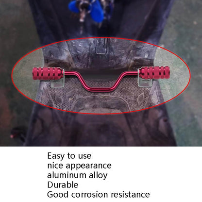 TF-2011 Motorcycle Modification Pedal Rod Universal Elbow Pedal, Red, Blue, Gold, Black, Silver, Orange
