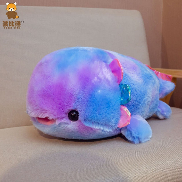 3 PCS Rainbow Color Doll Fish Plush Toy, 40cm 0.25kg, 55cm 0.4kg