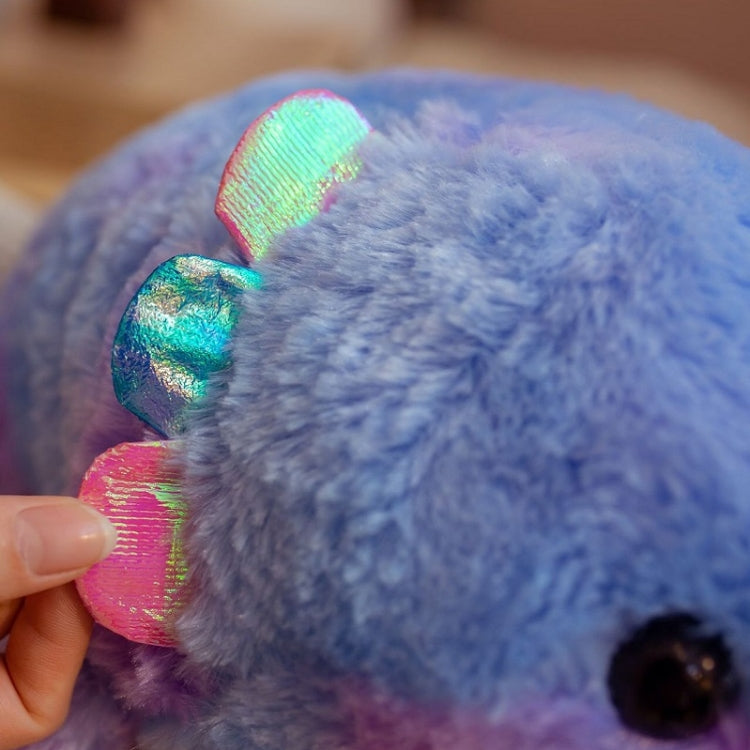 3 PCS Rainbow Color Doll Fish Plush Toy, 40cm 0.25kg, 55cm 0.4kg