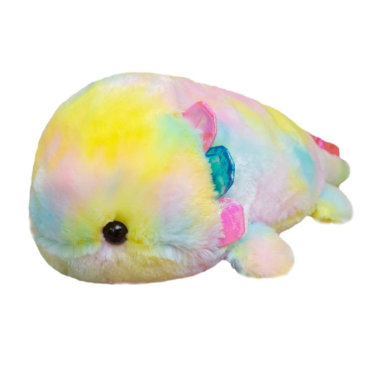 3 PCS Rainbow Color Doll Fish Plush Toy, 40cm 0.25kg, 55cm 0.4kg