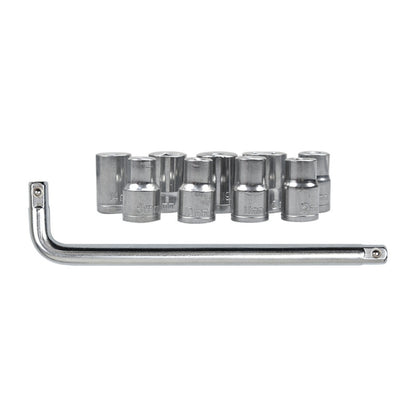 CY-0117 Sleeve Combination Tool Set Ratchet Repair Emergency Tricycle Auto Repair Multi-Function Set, 10 PCS / Set