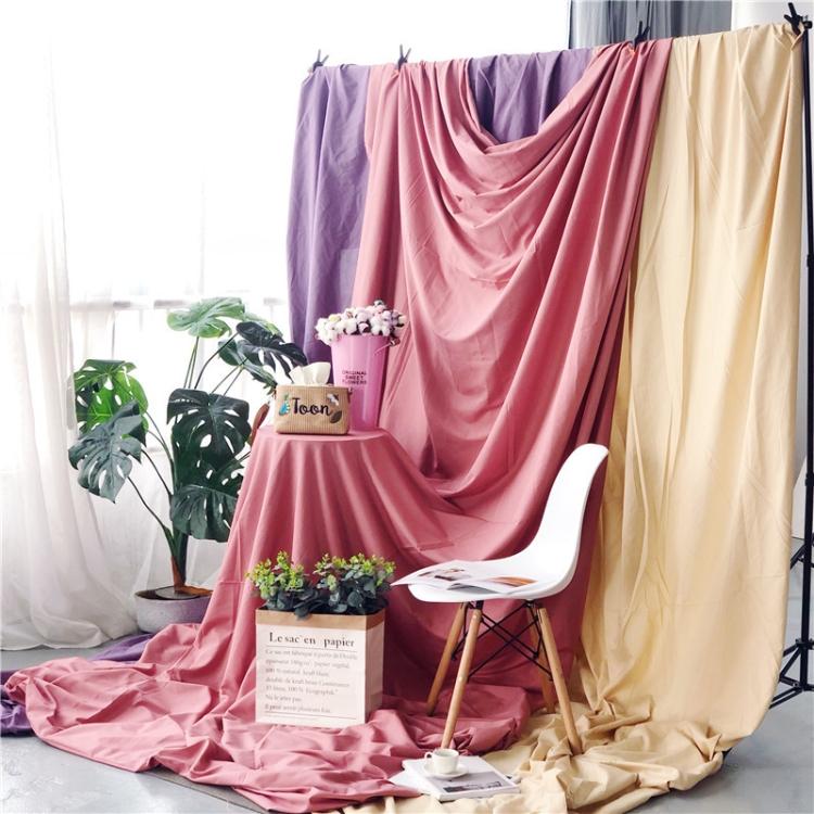 Photo Background Cloth Increased Widened Photography Cloth Live Broadcast Solid Color Cloth, 3 x 2.4m, 4 x 2.4m