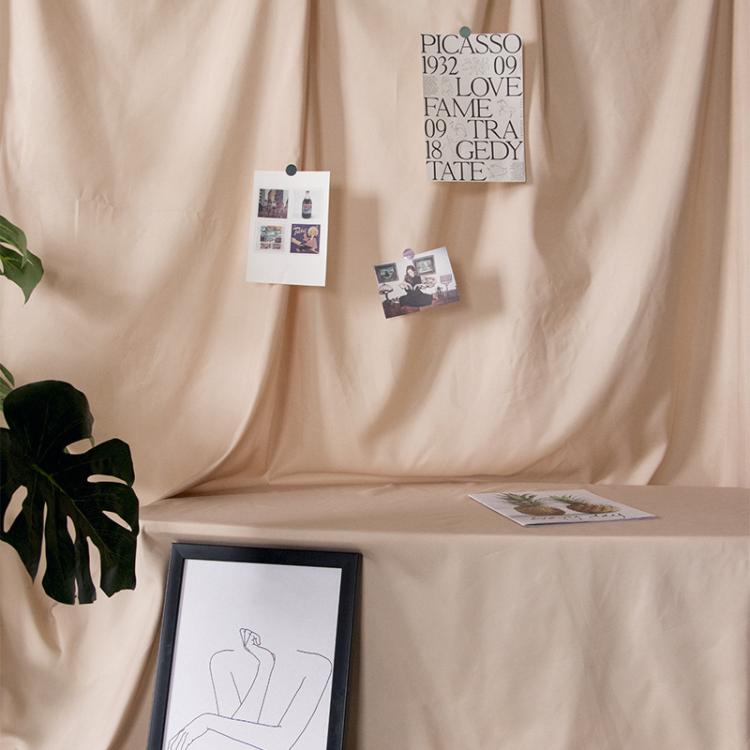 Photo Background Cloth Increased Widened Photography Cloth Live Broadcast Solid Color Cloth, 3 x 2.4m, 4 x 2.4m