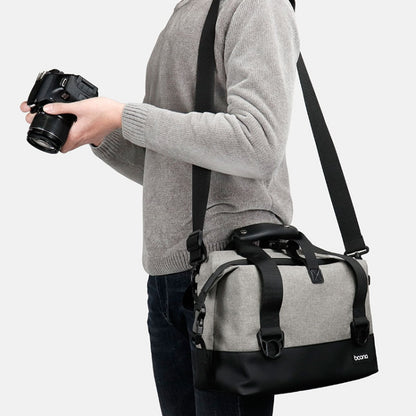 Baona BN-H014 SLR Camera Shoulder Bag Digital Storage Protective Waterproof Bag, BN-H014 (Gray)