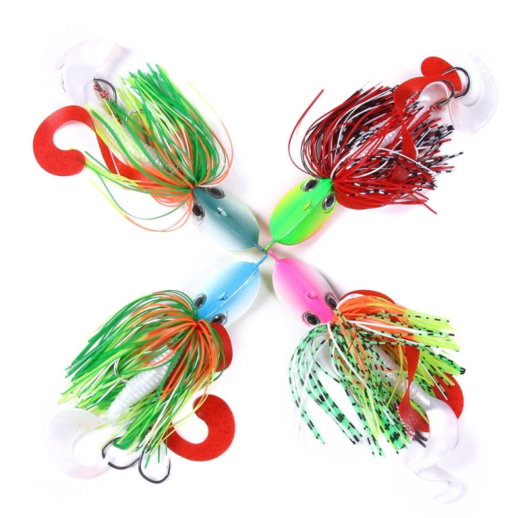 Hengjia JI007 Long Shot Lead Head Tassel Beard Bait Sea Fishing Lead Bait, JIG 20g
