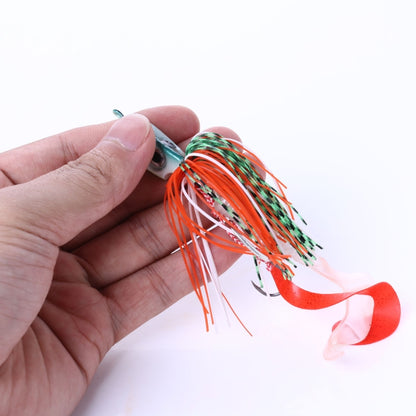 Hengjia JI007 Long Shot Lead Head Tassel Beard Bait Sea Fishing Lead Bait, JIG 20g