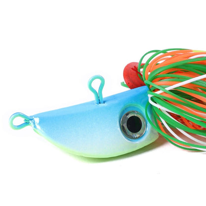 Hengjia JI007 Long Shot Lead Head Tassel Beard Bait Sea Fishing Lead Bait, JIG 20g