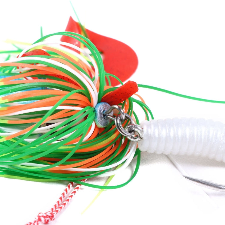 Hengjia JI007 Long Shot Lead Head Tassel Beard Bait Sea Fishing Lead Bait, JIG 20g