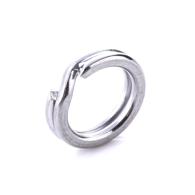 HENGJIA SS010 50 in 1 Stainless Steel Flat Ring Fishing Space Fittings, 4mm, 5mm, 6mm, 7mm, 8mm, 9mm, 10mm, 11mm, 12mm