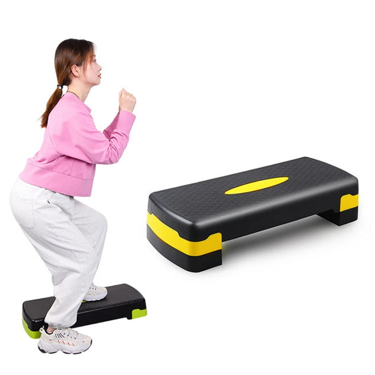 Fitness Pedal Rhythm Pedal Adjustable Sports Yoga Fitness Aerobics Pedal, Size: 68 x 30 x 10 cm, Fitness Aerobics Pedal(Black + Red), Fitness Aerobics Pedal(Black + Green), Fitness Aerobics Pedal(Black + Gray), Fitness Aerobics Pedal(Black + Yellow)
