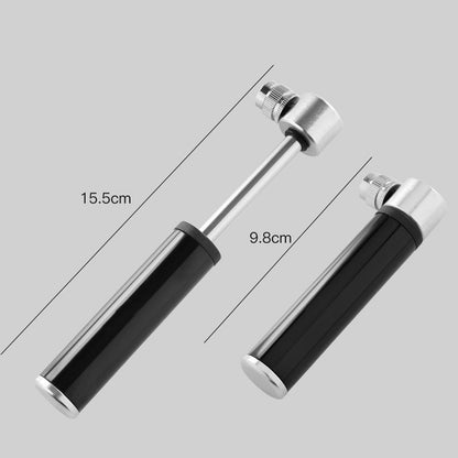 Manual Mini Portable Bicycle Aluminum Alloy Pump Basketball Football Inflatable Cylinder, Aluminum Alloy Pump(Black), Aluminum Alloy Pump(Red), Aluminum Alloy Pump(Silver)