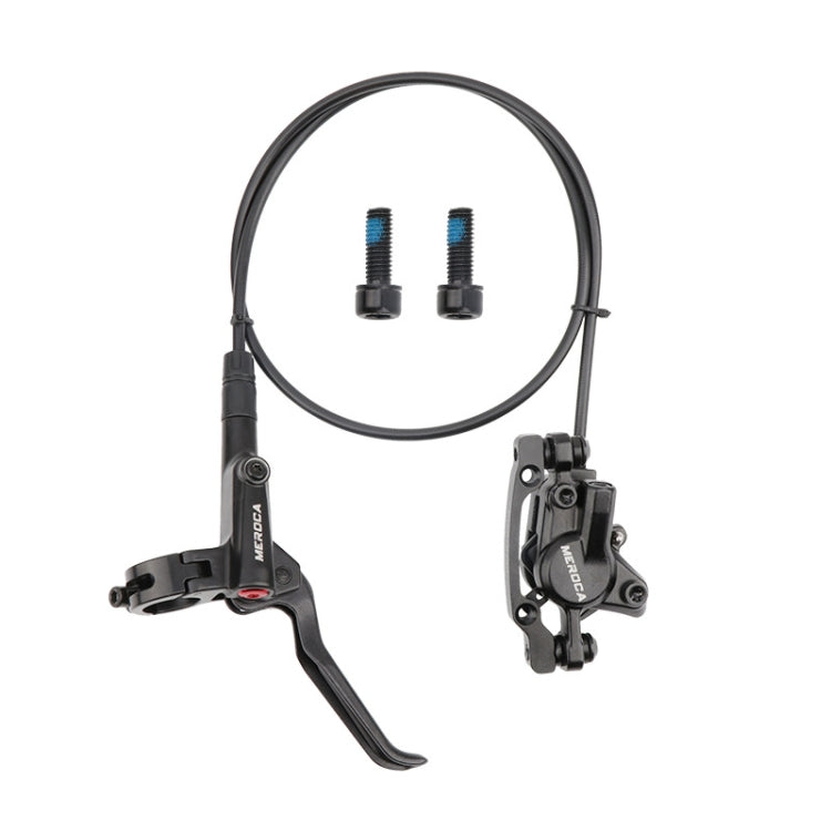Meroca M800 Bicycle Brake Mountain Bike Universal Bilateral Brake Oil Pressure Disc Brake, Style:, 1 Pair Oil Brakes, 1 Pair Oil Brakes + 1 Pair Disc Brakes, Right Front 800mm, Left Back 1400mm, Right Front 800mm + Disc Brake