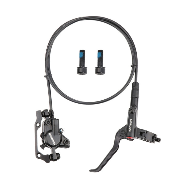 Meroca M800 Bicycle Brake Mountain Bike Universal Bilateral Brake Oil Pressure Disc Brake, Style:, 1 Pair Oil Brakes, 1 Pair Oil Brakes + 1 Pair Disc Brakes, Right Front 800mm, Left Back 1400mm, Right Front 800mm + Disc Brake