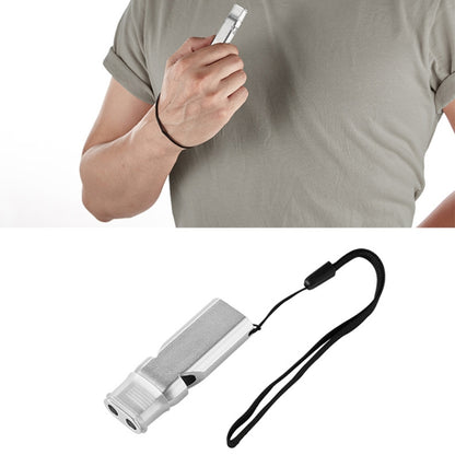 N911S Aluminum Alloy Outdoor Save Whistle High Match Referee Whistle, Random Color Delivery, N911S Referee Whistle