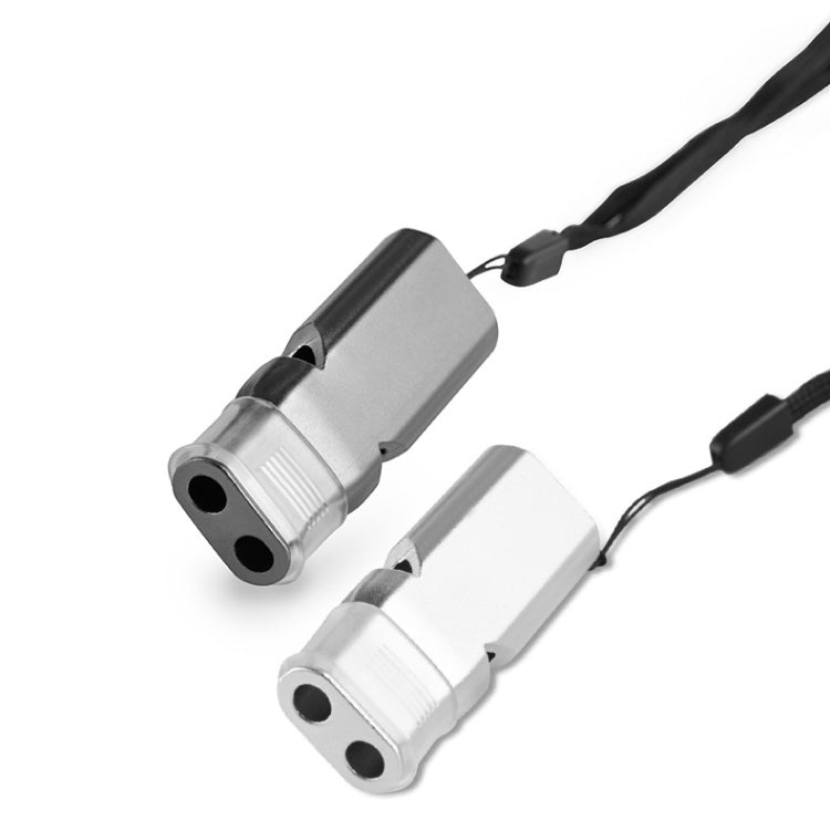 N911S Aluminum Alloy Outdoor Save Whistle High Match Referee Whistle, Random Color Delivery, N911S Referee Whistle