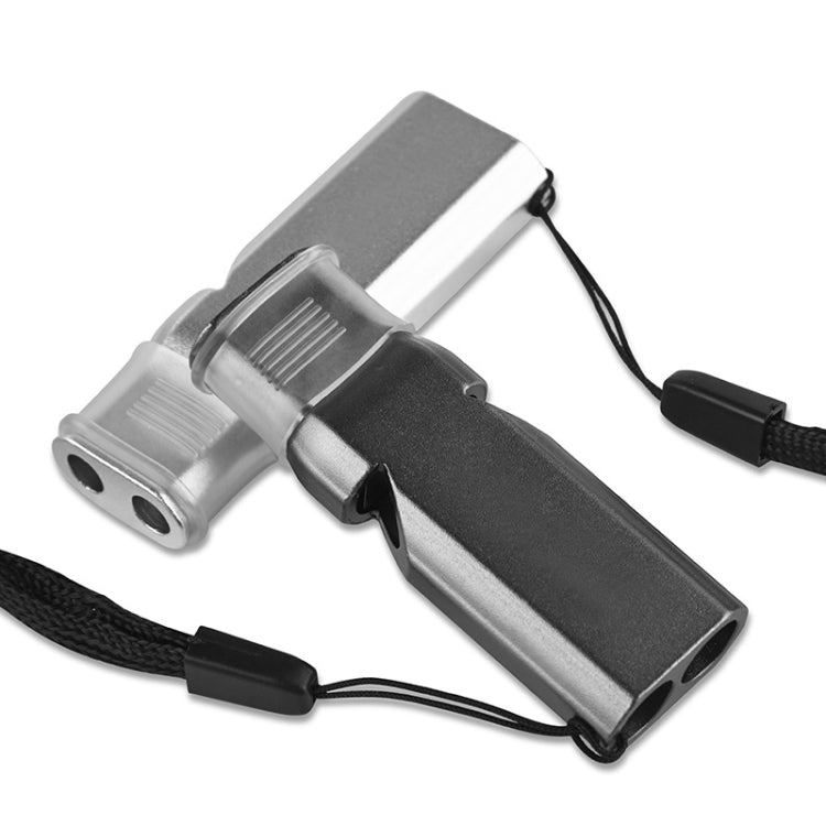 N911S Aluminum Alloy Outdoor Save Whistle High Match Referee Whistle, Random Color Delivery, N911S Referee Whistle