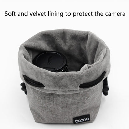 Benna Waterproof SLR Camera Lens Bag  Lens Protective Cover Pouch Bag, Round Small, Round Medium, Round Large, Square Small, Square Medium, Square Large