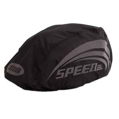 2 PCS Cycling Helmet Rain Cover Outdoor Reflective Safety Helmet Cover, Free Size