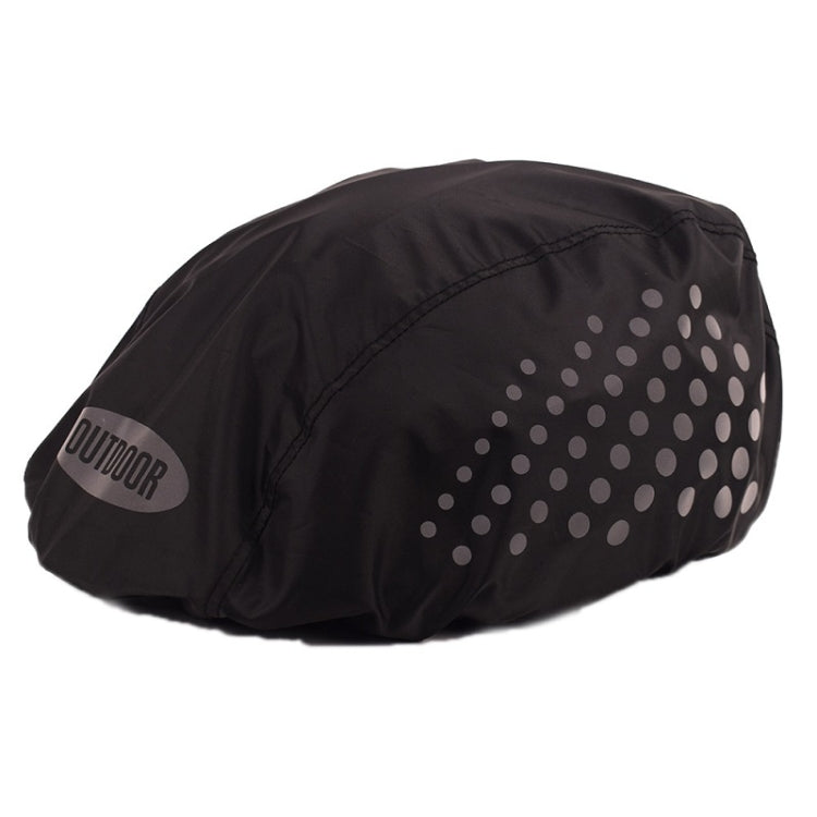 2 PCS Cycling Helmet Rain Cover Outdoor Reflective Safety Helmet Cover, Free Size