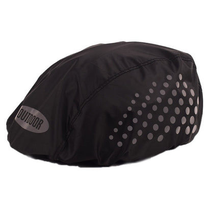 2 PCS Cycling Helmet Rain Cover Outdoor Reflective Safety Helmet Cover, Free Size