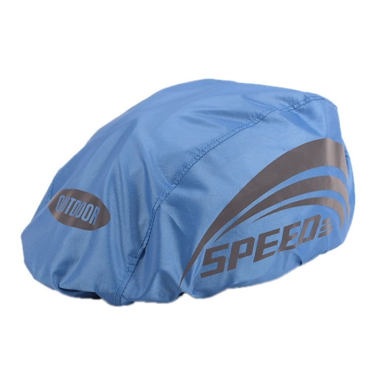 2 PCS Cycling Helmet Rain Cover Outdoor Reflective Safety Helmet Cover, Free Size