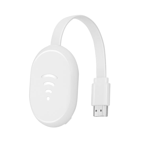 Wireless WiFi Display Dongle Receiver Airplay Miracast DLNA TV Stick for iPhone, Samsung, and other Smartphones, E38 White