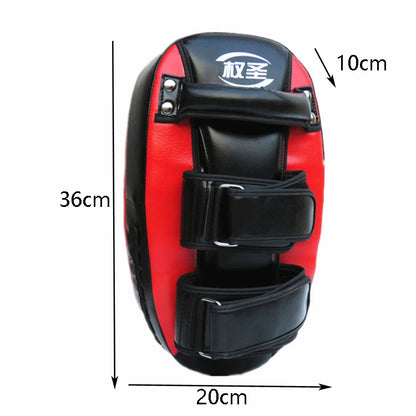 QUANSHENG TQB-04 Professional Taekwondo Foot Target Boxing Sanda PU Thickening Training Target, TQB-04 WB-Red, TQB-04 WB-Blue, TQB-04 WB-Yellow, TQB-04 WB-White, TQB-04WB-Green, TQB-04 SZ-Red, TQB-04 SZ-Blue