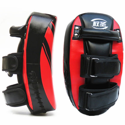 QUANSHENG TQB-04 Professional Taekwondo Foot Target Boxing Sanda PU Thickening Training Target, TQB-04 WB-Red, TQB-04 WB-Blue, TQB-04 WB-Yellow, TQB-04 WB-White, TQB-04WB-Green, TQB-04 SZ-Red, TQB-04 SZ-Blue