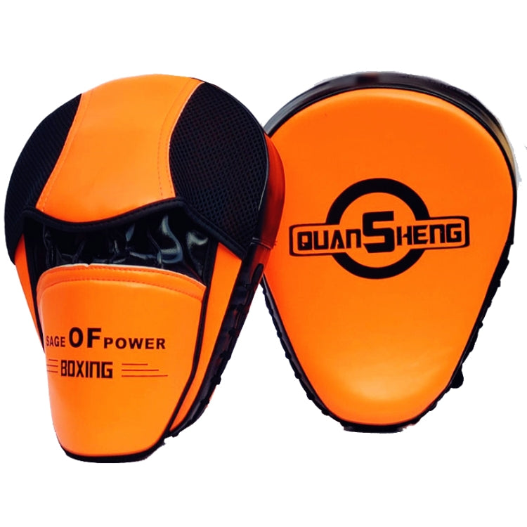 QUANSHENG HSG-20 Arc Boxing Hand Target Sanda Fighting Training Target, HSG-20 Orange, HSG-20 Green, HSG-20 Gray, HSG-20 Pink