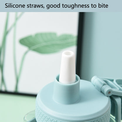 Square Plastic Water Cup with Straw Outdoor Sports Large-Capacity Portable Kettles, Colour: 700ml (White), 700ml (White), 700ml (Blue), 700ml (Red), 900ml (White), 900ml (Blue), 900ml (Red)
