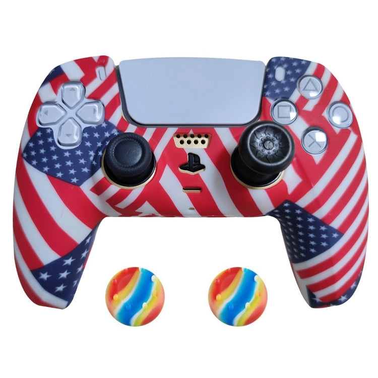 2 PCS PS5 Gamepad Silicone Protective Cover