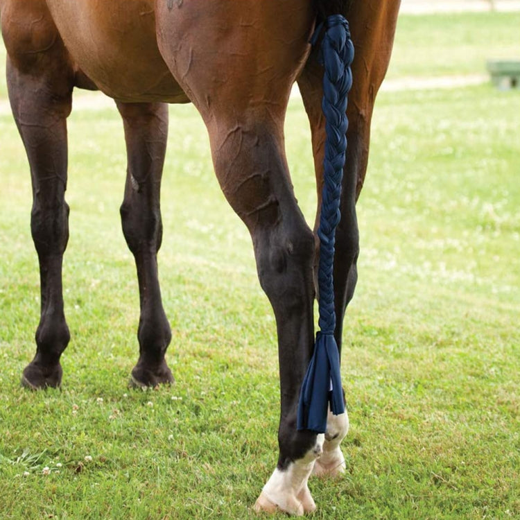 Horse Protective Supplies Ponytail Anti-Mosquito Fossil Warming Horse Tail Package, Red, Green, Blue, Black