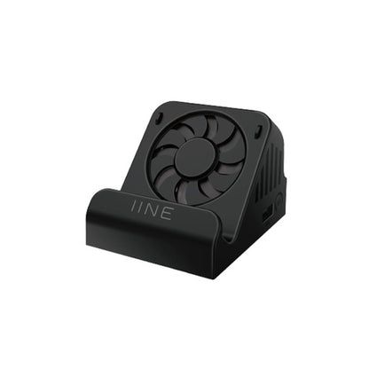 IINE Portable Video Conversion Base With Fan Cooling HDMI Video Converter For Nintendo Switch, Green-L390, Black-L388, Pink-L389, Yellow-L391