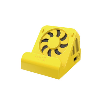 IINE Portable Video Conversion Base With Fan Cooling HDMI Video Converter For Nintendo Switch, Green-L390, Black-L388, Pink-L389, Yellow-L391