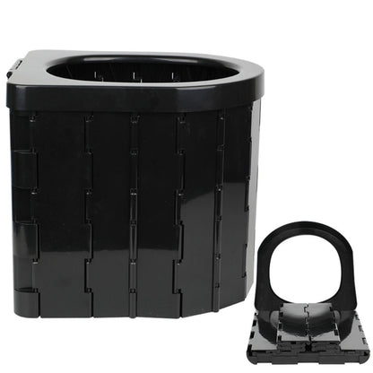 Car Toilet Integrated Portable Folding Toilet Self-Driving Tour Outdoor Camping Toilet, Car Toilet(Light Gray), Car Toilet(Black)