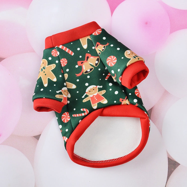 SD07031 Christmas Dog Clothes Cartoon Pet Small Dog Cat Sweater Clothes, S, M, L, XL