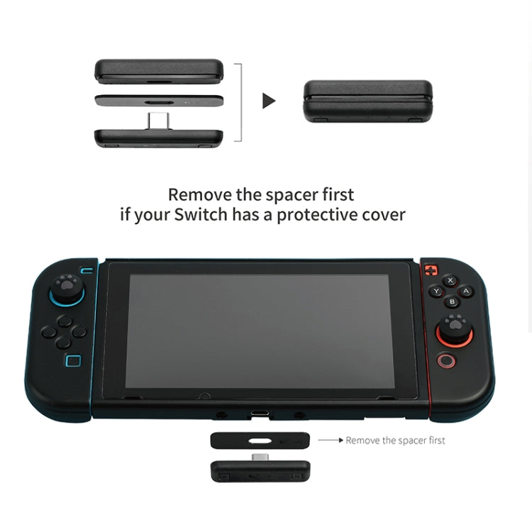 Gulikit Bluetooth Wireless Audio Adapter For Nintendo Switch, Model:, NS07 Red, NS07 Blue, NS07 Black, NS07 PRO Black, NS07 PRO Ice Blue
