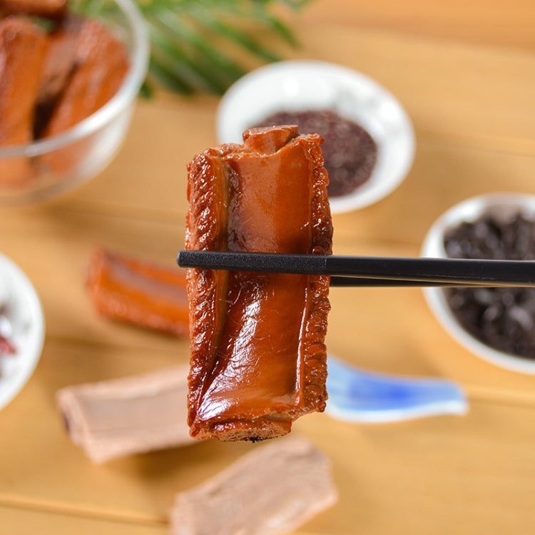 10 PCS Simulation Ribs Model Food Model Shoot Props, Caramel Color, Original Color