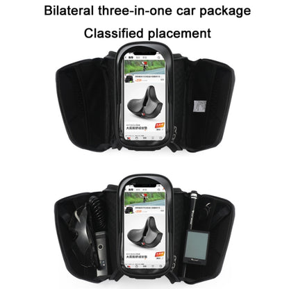 WEST BIKING Bicycle Hard Shell Front Beam Reflective Bilateral Phone Case, YP0707274