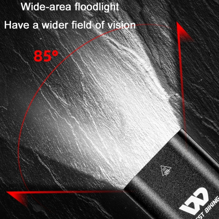 WEST BIKING Bicycle Light Sensor Headlight Mountain Bike Night Riding Strong Light, Night Riding Strong Light