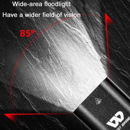 WEST BIKING Bicycle Light Sensor Headlight Mountain Bike Night Riding Strong Light, Night Riding Strong Light