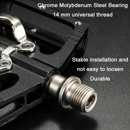 WEST BIKING Bicycle Aluminum Alloy Dual-Purpose Self-Locking Pedals, YP0802084