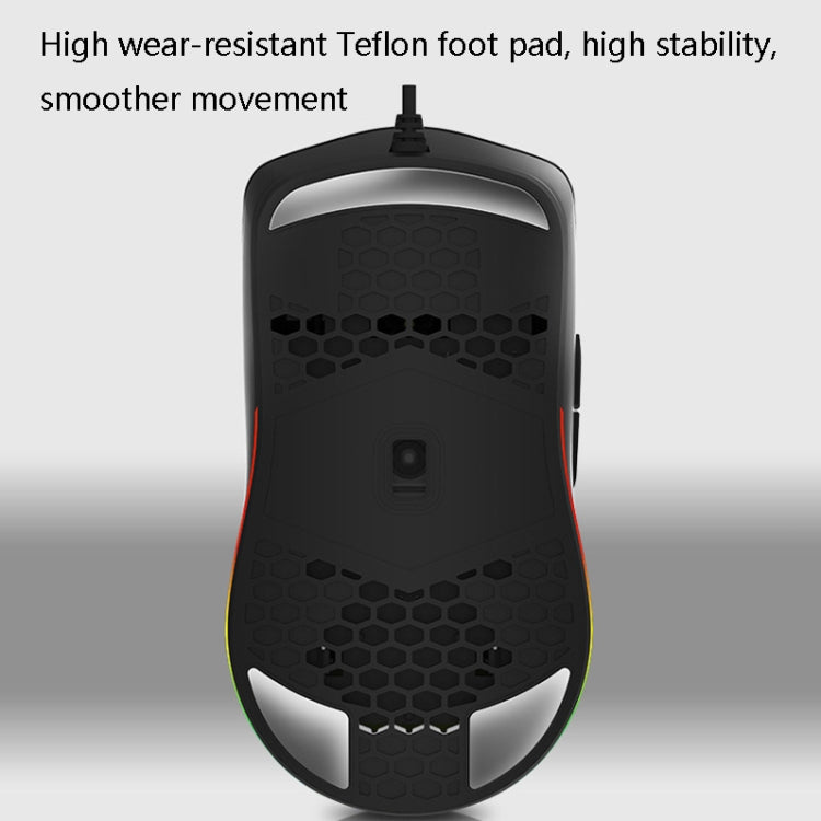 DELUX M700BU 7 Keys Wired Games Mouse Desktop Wired Mouse, Style:, 3325 (Support 10000DPI), 3389 (Support 16000DPI)