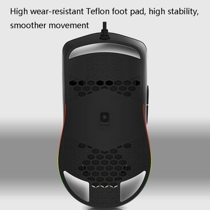 DELUX M700BU 7 Keys Wired Games Mouse Desktop Wired Mouse, Style:, 3325 (Support 10000DPI), 3389 (Support 16000DPI)